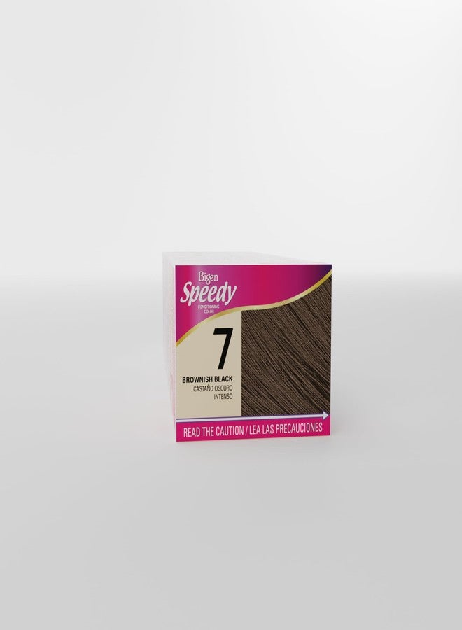 Hoyu Bigen Speedy Conditioning Color Refill: 7 Brownish Black - 3 Pack - Image 5